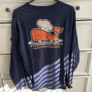 Vineyard Vines Thanksgiving long sleeve tee (large )